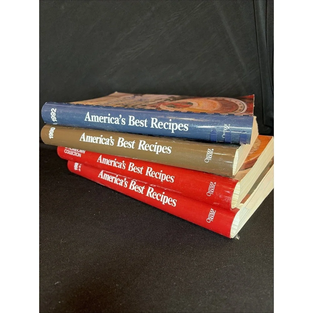 America's Best‎ Recipe Book Lot, 4  (1988, 1989, 1990, 1992 Hometown Collection)